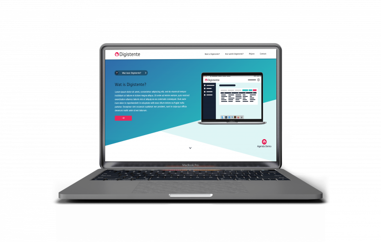 Digistente Corporate Landingspagina